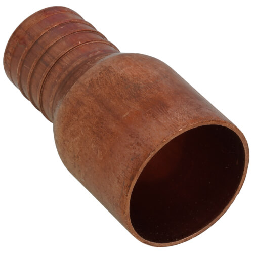PowerPEX 1" PEX x 1" Female Sweat Copper Pipe Straight Adapter (Lead Free)