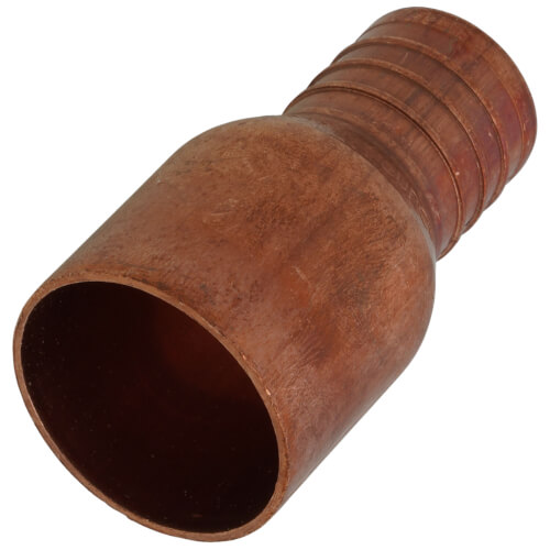 PowerPEX 1" PEX x 1" Female Sweat Copper Pipe Straight Adapter (Lead Free)