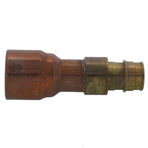 3/4" Expansion PEX x 3/4" PVC MetalHead Straight Adapter