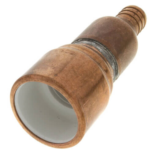 Main product image of 1" PVC x 3/4" PEX Crimp Straight Adapter (Lead Free)