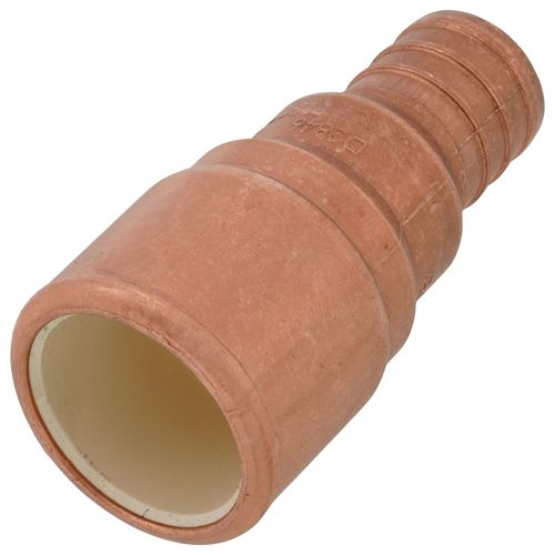 Main product image of 3/4" PEX Crimp x 3/4" CPVC Copper Straight MetalHead Adapter (Lead Free)