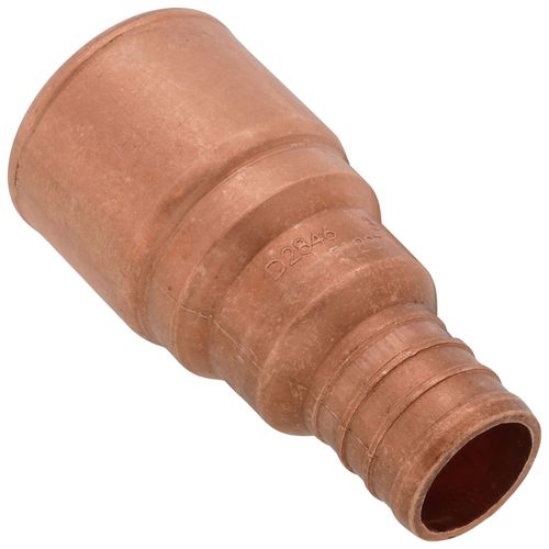 Main product image of 3/4" PEX Crimp x 3/4" CPVC Copper Straight MetalHead Adapter (Lead Free)