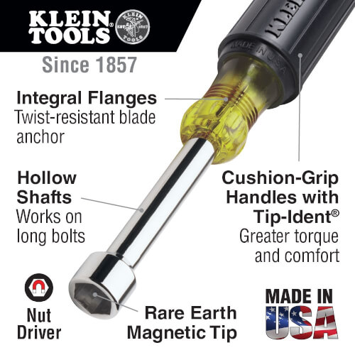 Main product image of 3/8" Magnetic Nut Driver, 6" Shaft