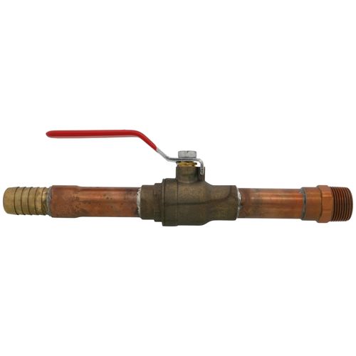 Main product image of 1" IPS-ID Barb x 1" MIP Water Service Connector w/ Drain