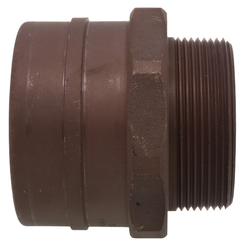 2" PVC x 2" MIP PVC Thread Adapter (Lead Free)