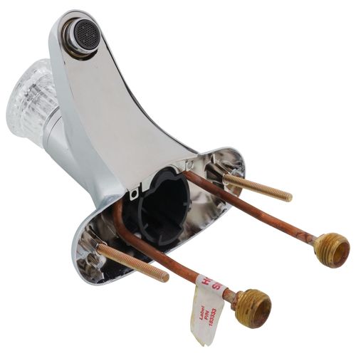 Main product image of Chateau Chrome 1 Handle Bathroom Faucet, Knob Handle, w/ Drain Assembly, 64621