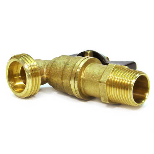Main product image of Ball Valve Hose Bibb, 3/4" MIP x 3/4" Hose