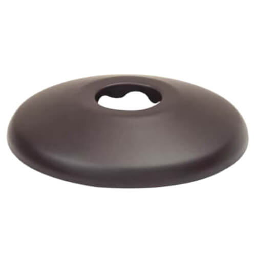 3/8" IPS Shallow Escutcheon in Oil Rubbed Bronze