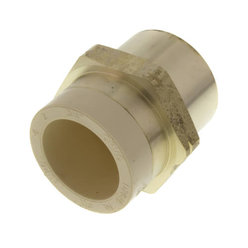 3/4" CPVC x FIP Brass Straight Adapter (Lead Free)