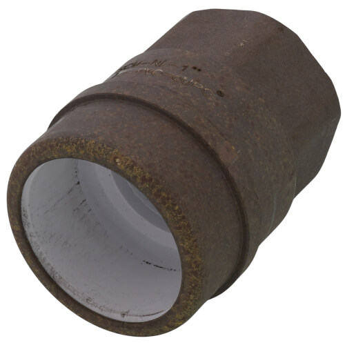 2" PVC x 2" FIP MetalHead Straight Adapter
