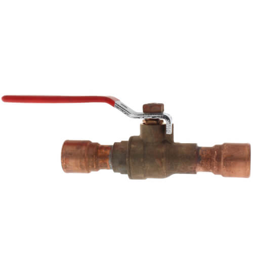 1/2" CPVC MetalHead Full Port Brass Ball Valve w/ Drain (Lead Free)