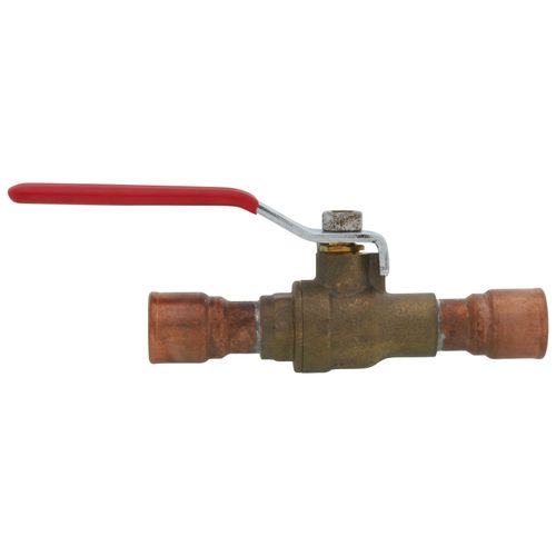 Main product image of 1/2" CPVC MetalHead Full Port Brass Ball Valve w/ Drain (Lead Free)