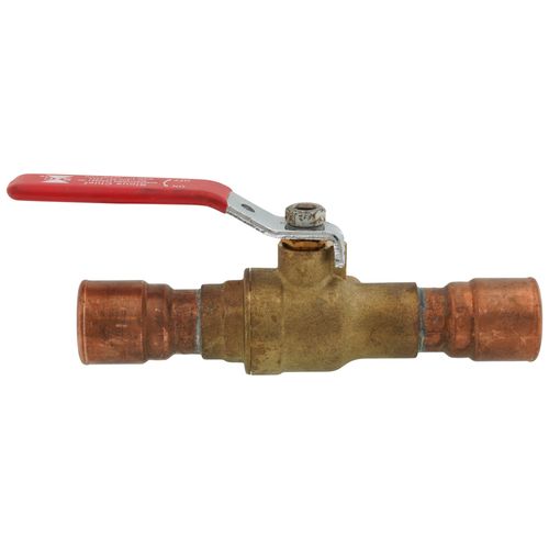 Main product image of 3/4" CPVC MetalHead Full Port Brass Ball Valve w/ Drain (Lead Free)