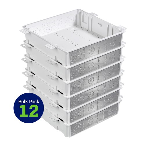 Main product image of 14" Wireless Structured Media Enclosure, Plastic, 12 Pack (White)