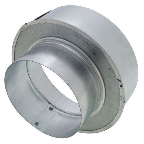 6" x 4" 24 Ga Galvanized Reducer