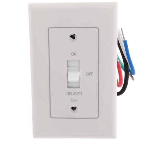 64W Broan 64W Fan/Light Control w/ Off Delay (White)