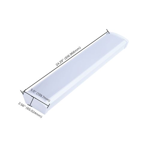 Main product image of LED 2' Wrap, 20Ws, 27K/30K/35K/40K/50K CCT Selectable, White Finish, 120-277V