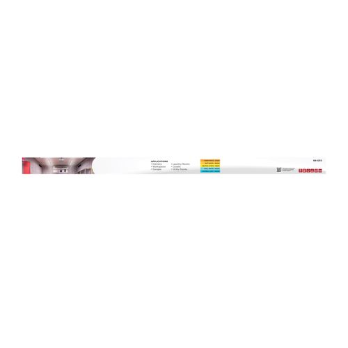 Main product image of LED 4' Wrap with Pull Chain, 39Ws, 27K/30K/35K/40K/50K CCT Selectable, White Finish, 120V