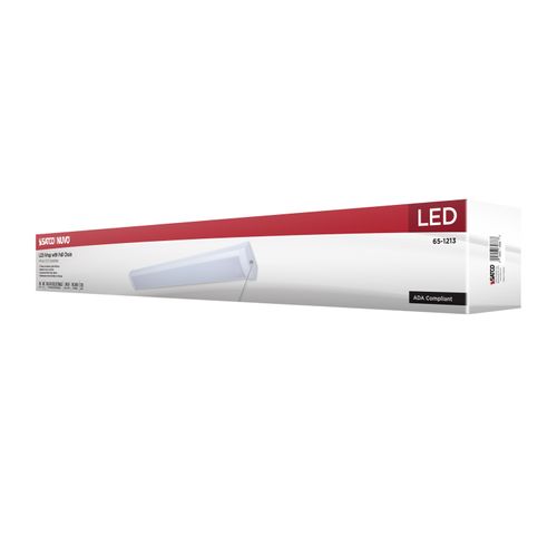 Main product image of LED 4' Wrap with Pull Chain, 39Ws, 27K/30K/35K/40K/50K CCT Selectable, White Finish, 120V