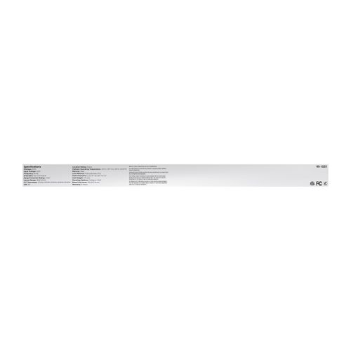 Main product image of LED 2' Connectable Strip Light, 20W, 27K/30K/35K/40K/50K CCT Selectable, White Finish, 120V