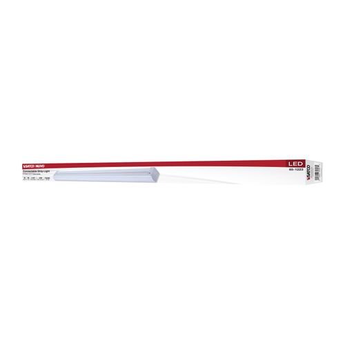 Main product image of LED 2' Connectable Strip Light, 20W, 27K/30K/35K/40K/50K CCT Selectable, White Finish, 120V