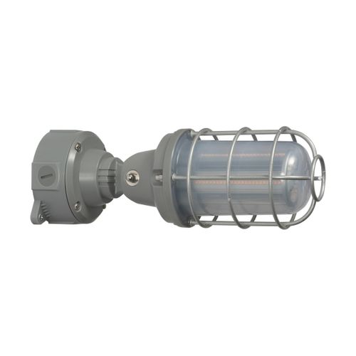 Main product image of LED Adjustable Vapor Tight Fixture 20W 3000K Gray Finish 100-277V