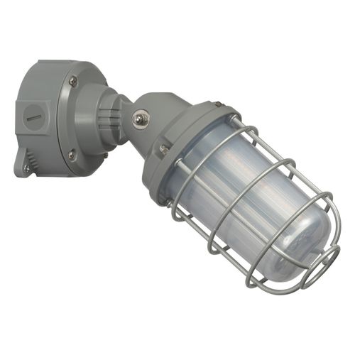 Main product image of LED Adjustable Vapor Tight Fixture 20W 3000K Gray Finish 100-277V
