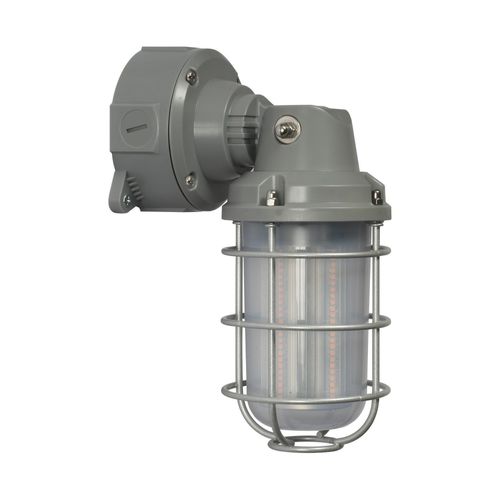 Main product image of LED Adjustable Vapor Tight Fixture 20W 3000K Gray Finish 100-277V