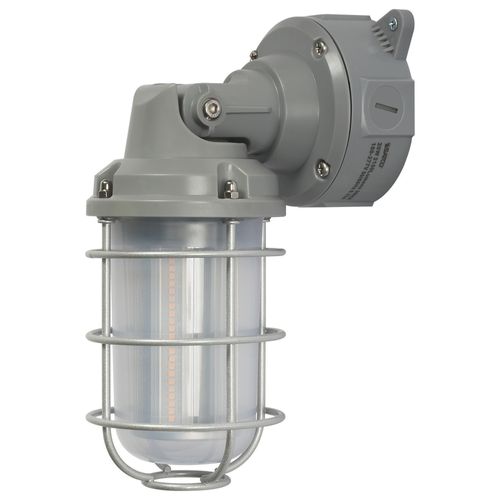 Main product image of LED Adjustable Vapor Tight Fixture 20W 3000K Gray Finish 100-277V