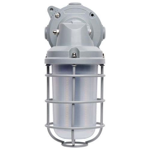 Main product image of LED Adjustable Vapor Tight Fixture 20W 3000K Gray Finish 100-277V