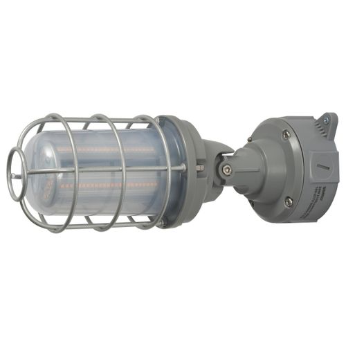 Main product image of LED Adjustable Vapor Tight Fixture 20W 5000K Gray Finish 100-277V