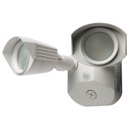 Main product image of LED Security Light Dual Head White Finish 3000K