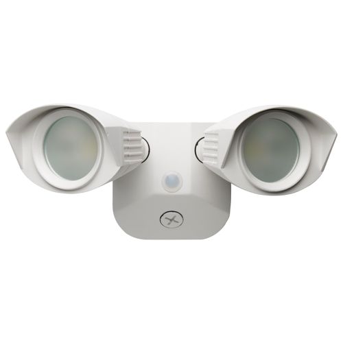Main product image of LED Security Light Dual Head White Finish 3000K