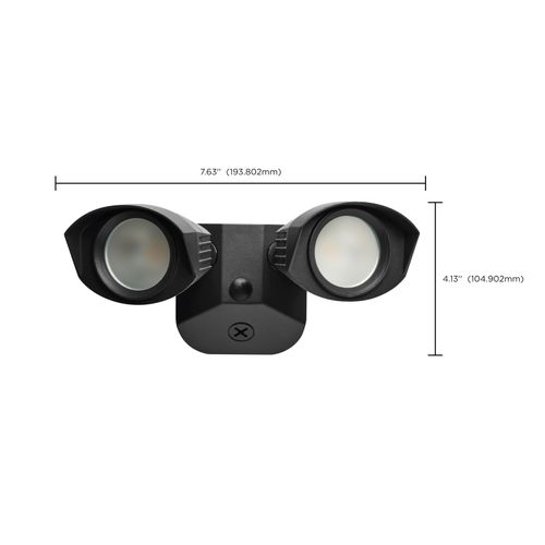 Main product image of LED Security Light Dual Head Black Finish 3000K
