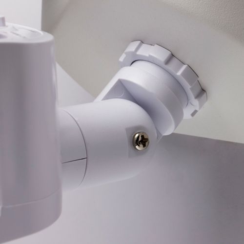Main product image of LED Security Light Dual Head White Finish 4000K Motion Sensor
