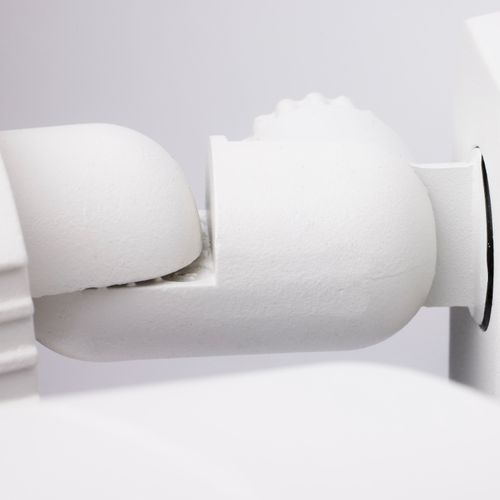 Main product image of LED Security Light Dual Head White Finish 4000K Motion Sensor