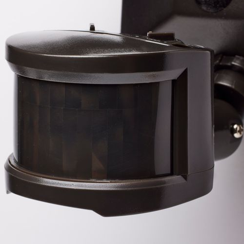 Main product image of LED Security Light Dual Head Bronze Finish 4000K Motion Sensor