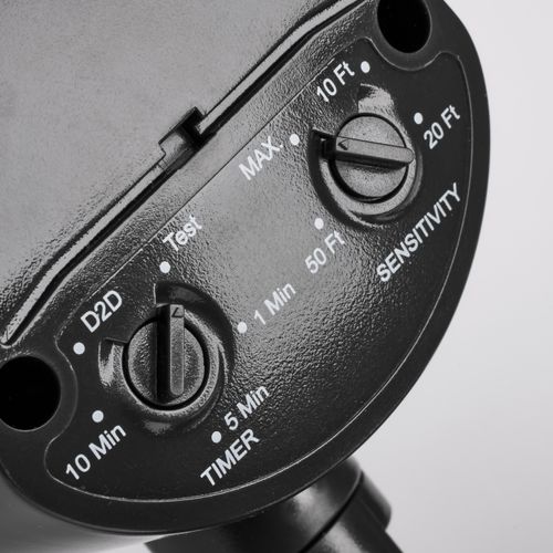 Main product image of LED Security Light Dual Head Black Finish 4000K Motion Sensor
