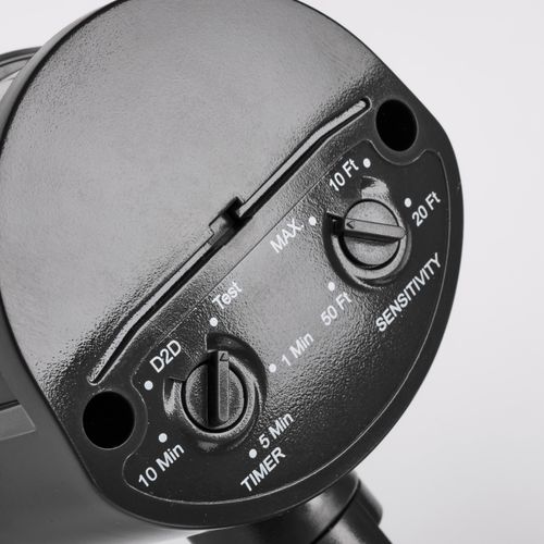 Main product image of LED Security Light Dual Head Black Finish 4000K Motion Sensor