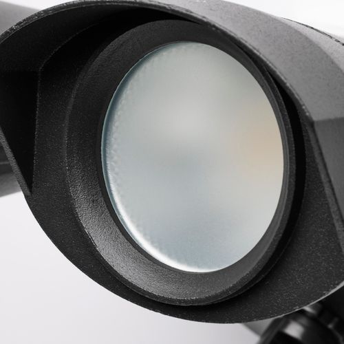 Main product image of LED Security Light Dual Head Black Finish 4000K Motion Sensor