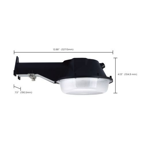 Main product image of LED Area Light 25W Black Finish 5000K 120-277V