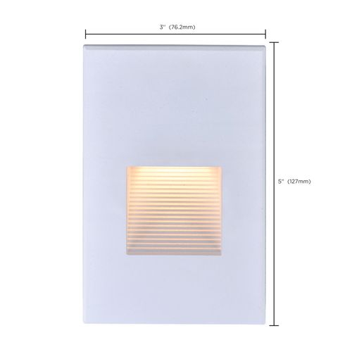 Main product image of LED Vertical Step Light 3W White Finish 120V
