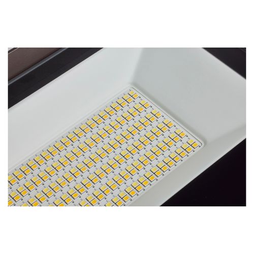 Main product image of LED Tempered Glass Flood Light w/ Bypassable Photocell CCT Selectable 3K/4K/5K Wattage Adjustable 45W/60W/80W ColorQuick and PowerQuick Technology Bronze Finish