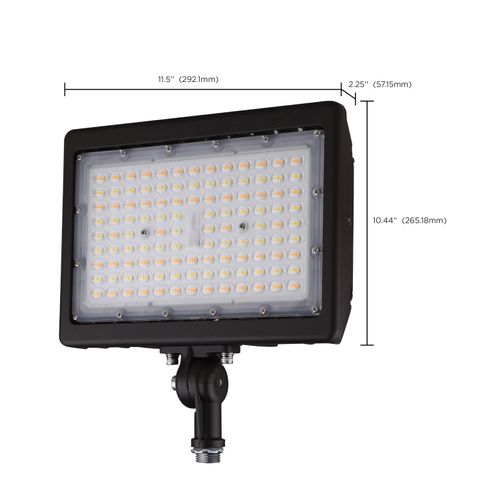 Main product image of LED Flood Light 70 Watt 4000K Bronze Finish