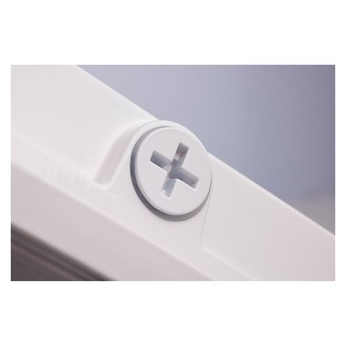 Main product image of Square LED Wide Beam Angle Canopy Light 3K/4K/5K CCT Selectable 60W/75W/90W Wattage Selectable White Finish
