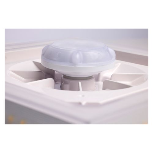 Main product image of Square LED Wide Beam Angle Canopy Light 3K/4K/5K CCT Selectable 60W/75W/90W Wattage Selectable White Finish