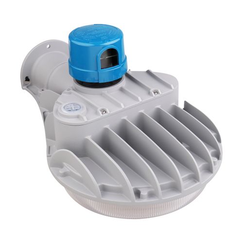Main product image of 60 Watt LED Area Light w/ Photocell CCT Selectable and Dimmable Gray Finish 120-277 Volts Ultra Bright Lumens