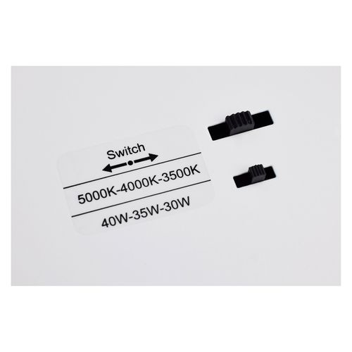 Main product image of 2X2 Double Basket LED Troffer Fixture Wattage Selectable CCT Selectable Lumens Selectable 100-277V