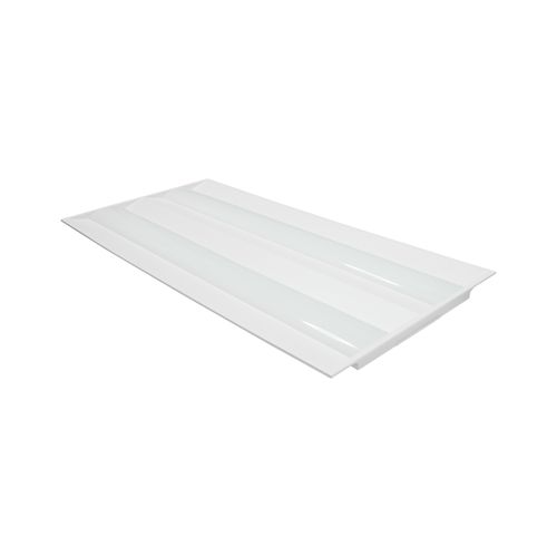 Main product image of 2X4 Double Basket LED Troffer Fixture Wattage Selectable CCT Selectable Lumens Selectable 100-277V