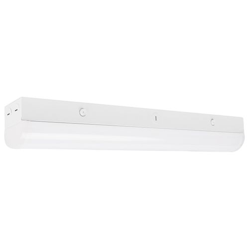Main product image of LED 2 ft. Linear Strip Light 20W White Finish CCT Selectable 100-277V Integrated EM & Sensor